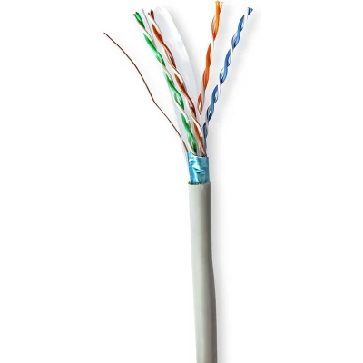 Afbeelding van Netwerkkabel Cat6 F/UTP 305 meter (Stugge kern)