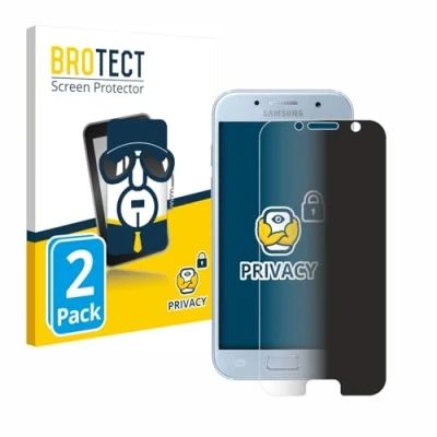 Afbeelding van BROTECT privacy screenprotector voor Samsung Galaxy A5 2017 Folie Beschermfolie Blauwlichtfilter (2 Stuks)