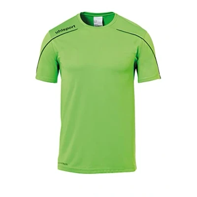Afbeelding van Uhlsport Stream 22 Shirt Korte Mouw Heren Fluo Groen / Zwart Maat: 3XL