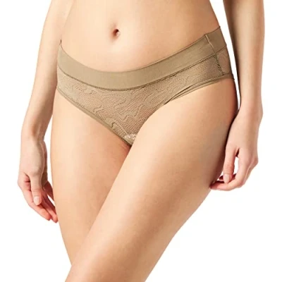 Afbeelding van Sloggi Dames Go Allround Lace Hipster Ondergoed, Grijs, one size
