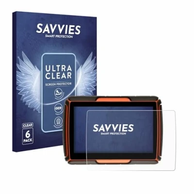 Afbeelding van Savvies Screenprotector voor Elebest XP430 Folie Beschermfolie transparant (6 Stuks)