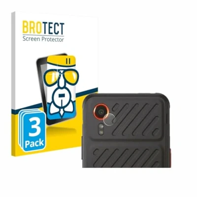 Afbeelding van BROTECT Screenprotector voor Samsung Galaxy XCover 7 Enterprise Edition (ALLEEN Camera Lens) Folie Beschermfolie Beschermglas transparant (3 Stuks)