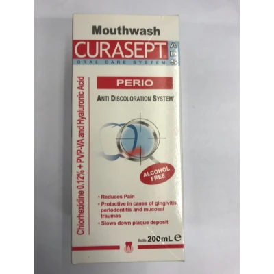 Afbeelding van Curasept Perio 0,12% Chloorhexidine Ha Pvp va, 200 ml
