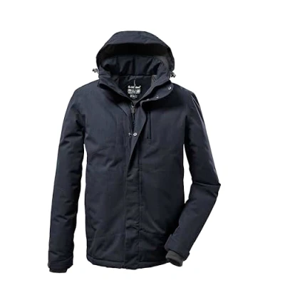 Afbeelding van killtec Heren functionele jas met afritsbare capuchon KOW 161 MN JCKT, donker navy, 4XL, 37589 000