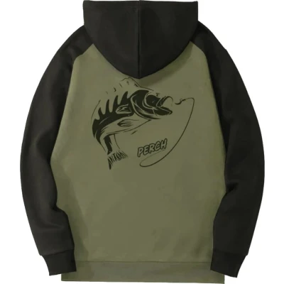 Afbeelding van Fladen Hoody Jacket Duo Green Perch Vis Vest XL trui
