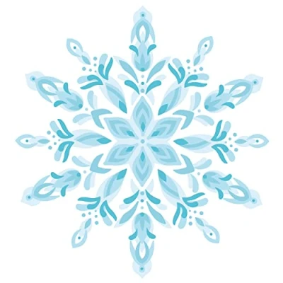Afbeelding van Sizzix Layered Stencils 4PK Snowflake 664932 (10 22)