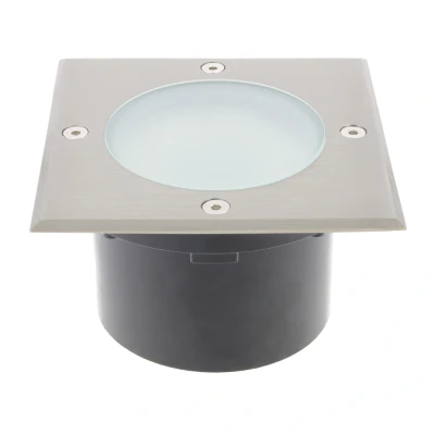 Afbeelding van Yphix Grondspot Magna Gx53 Rvs Ip67 Vierkant LEDdirect.nl