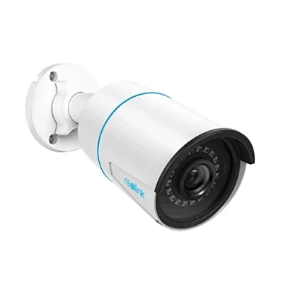 Afbeelding van Reolink 5MP Smart PoE beveiligingscamera voor buiten met detectie van mensen/voertuig, IP67 weerbestendige bullet CCTV IP camera microSD kaartgroef, bewakingscamera audio opname, RLC 510A