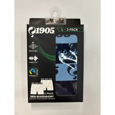 Afbeelding van 2 stuks Q1905 Quick Heren boxershot Donker Blauw XXL