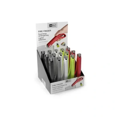 Afbeelding van Ad Hoc lange aansteker Fire Finger Rood