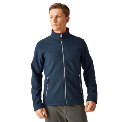 Afbeelding van Regatta Ascender 2 Layer Softshell Jacket RG762 NAVY/CLASSIC RED XXL