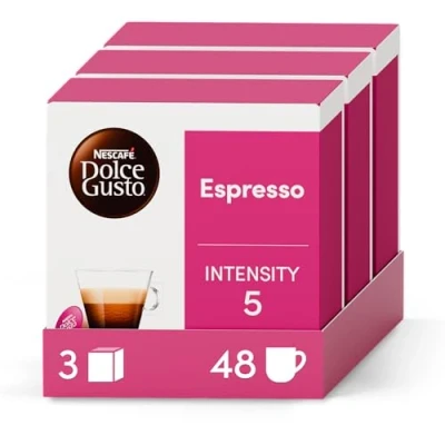 Afbeelding van NESCAFÉ DOLCE GUSTO Espresso koffiecapsules 3 pack (3 x 16 porties)