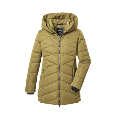 Afbeelding van G.I.G.A. DX dames Gewatteerd jack/functioneel jack met capuchon GW 16 WMN QLTD JCKT, pistazie, 48, 42193 000