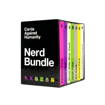 Afbeelding van Cards Against Humanity Nerd Bundle 6 Themed Packs + 10 All new