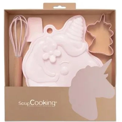 Afbeelding van ScrapCooking Bakgerei Unicorn Set/5
