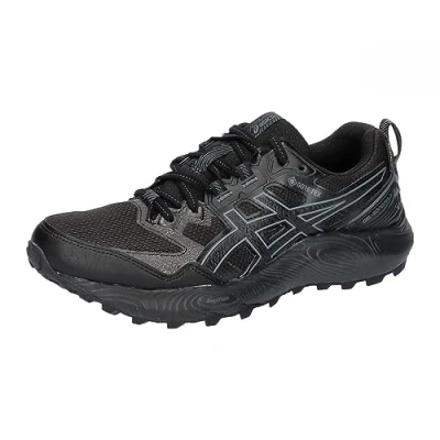 Afbeelding van Asics Gelsonoma 7 GTX Trail hardloopschoenen, Dames, Maat: 36, Black/graphite grey Textiel/ synthetisch