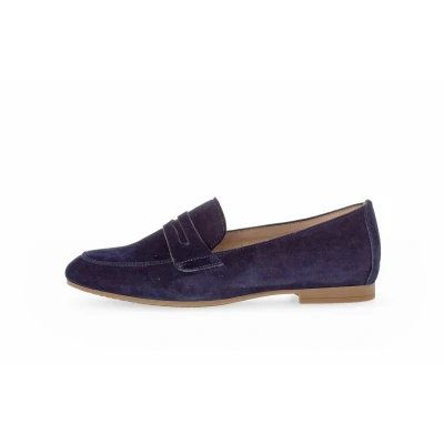Afbeelding van Gabor Dames Slippers blauw Maat 37 Loafers