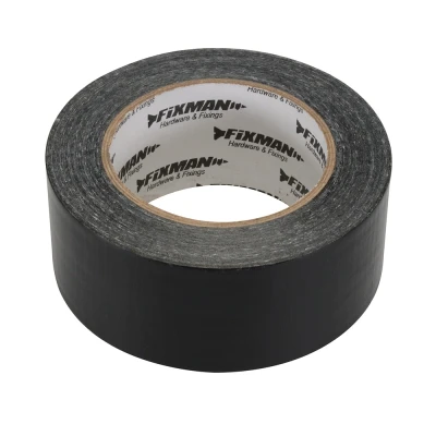 Afbeelding van Fixman Super Heavy Duty Duct Tape 50 mm x meter Zwart