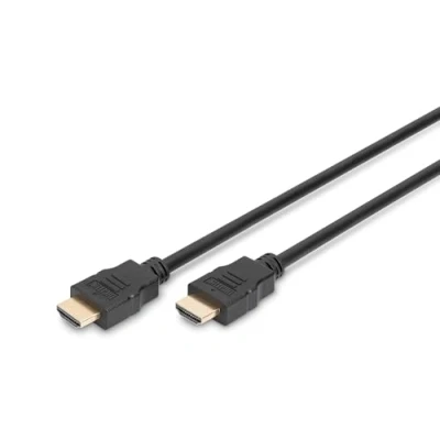 Afbeelding van Digitus AK 330107 050 S HDMI kabel Aansluitkabel A stekker, stekker 5.00 m Zwart Audio Return Channel