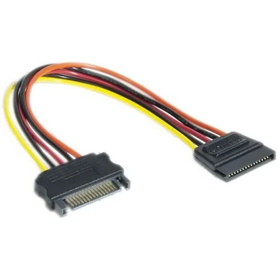 Afbeelding van Verlengkabel SATA voeding 20 cm