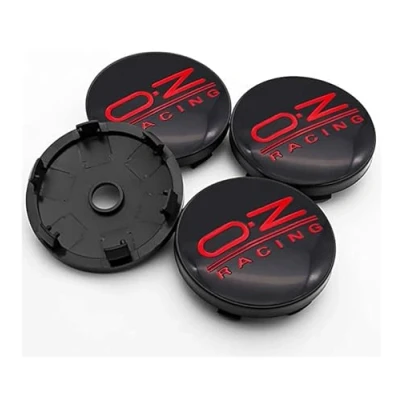 Afbeelding van 4 Stuks Naafdoppen Voor OZ Racing 60mm,Velgdoppen Naafkappen Waterdichte Stofdichte Auto Velgdeksel Styling Accessoires,B