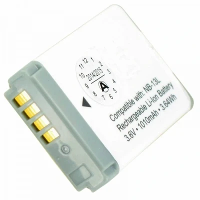 Afbeelding van AccuCell batterij geschikt voor de Canon NB 13L Powershot G7X