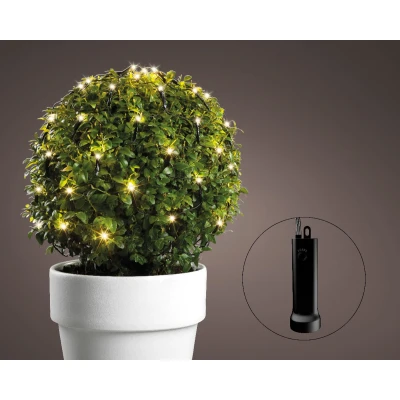 Afbeelding van Kerstverlichting Netverlichting Buxus Lumineo Ø 35 cm