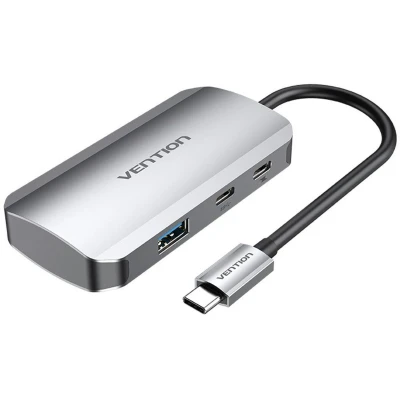 Afbeelding van Hub USB Vention TNDHB Grijs
