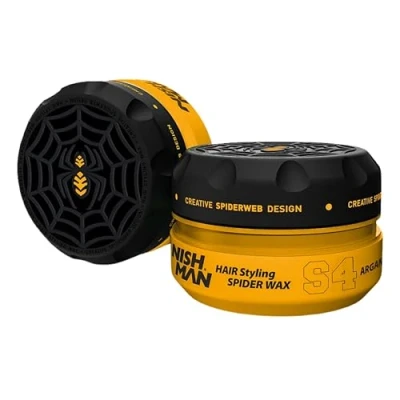 Afbeelding van Nish Man Spider Wax S4 Argan Haar Medium Pot 150 ML