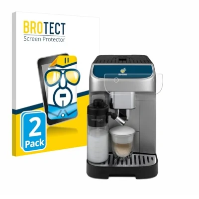 Afbeelding van BROTECT Screenprotector voor DeLonghi Magnifica Plus Folie Beschermfolie transparant (2 Stuks)
