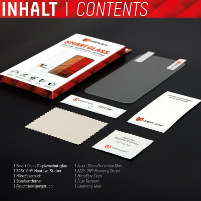 Afbeelding van screenprotector, scherm &amp; rugbeschermer voor mobiele telefoons, Displex 01771, Google, 1 stuk(s)
