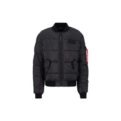 Afbeelding van Alpha Industries MA1 Puffer Bomber Bomberjacks, Heren, Maat: Small, Black