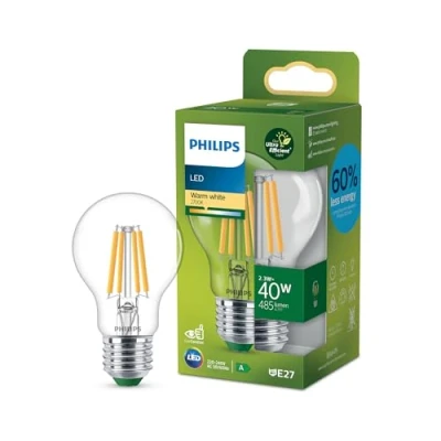 Afbeelding van Philips Led fil standaard E27 40W helder