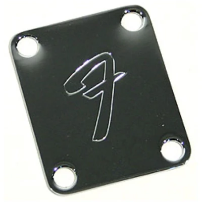 Afbeelding van Fender Neckplate 70&#039; F Style 2,5&quot; x 2&quot; 4 Loch Gitaaronderdeel