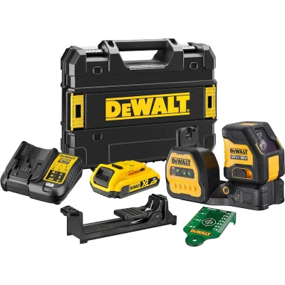 Afbeelding van DeWalt DCE088D1G18 Accu Kruislijnlaser Groen 12/18V XR 2.0 Ah QW