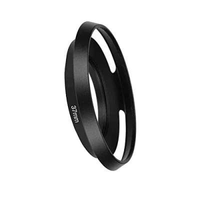 Afbeelding van Metalen 37mm lenskap voor compatibele Olympus E M10 Mark IV III II PL7 w/M.Zuiko 14 42mm lens, Panasonic GX85 w/LUMIX G 12 32mm lens