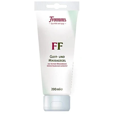 Afbeelding van Fromms FF glij en massagegel op waterbasis 200ml tube. 200 ml