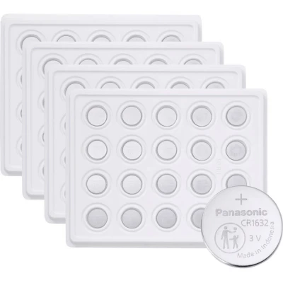 Afbeelding van Panasonic Knoopcel CR1632 3 V 800 stuk(s) 140 mAh Lithium
