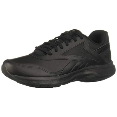Afbeelding van Reebok WALK Ultra 7 DMX MAX Sportieve wandelschoenen, Heren, Maat: 40.5, Black/cold grey/collegiate royal Leer en imitatieleer