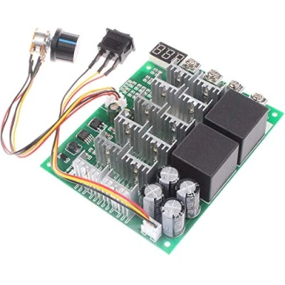 Afbeelding van RUIZHI Motor Snelheidsregelaar Pwm 60A DC 10v 55v 12v 24v 36v 48v Digitale Display 100A Max Brush Controller Derde Versnelling Re