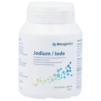 Afbeelding van Metagenics Jodium Capsules 120CP