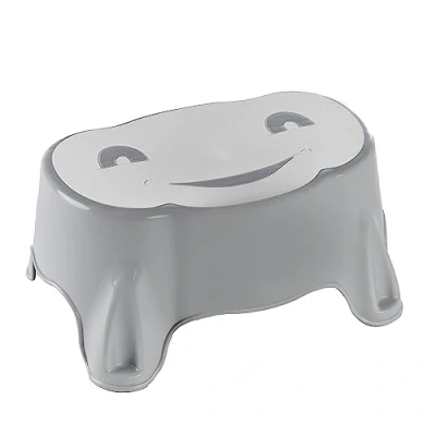 Afbeelding van Thermobaby ® opstapkrukje Babystep, grijs charme