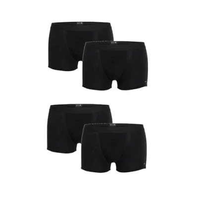 Afbeelding van LVB Heren Multipack Boxer (Pacco Da 4) (4 stuks), Nero per 4, 4