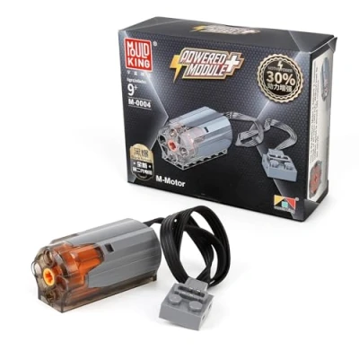 Afbeelding van Mould King M0004 Servomotor Tech Series 8883, Elektrische Motor Servo Accessoires, Auto Compatibel 8883