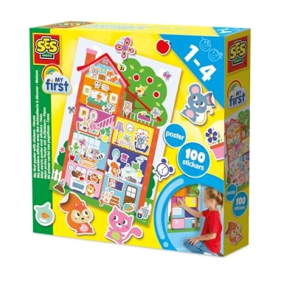 Afbeelding van SES My First poster maken met stickers