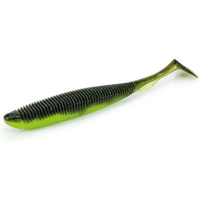 Afbeelding van Molix RA Shad 9,5cm 6st. Uv Watermelon Gold Chartreuse