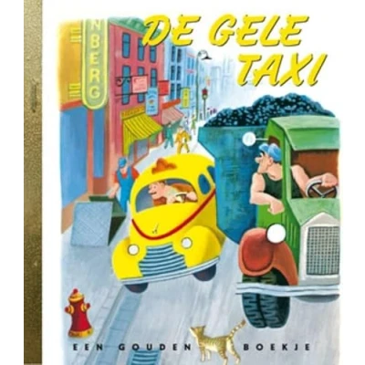 Afbeelding van De gele taxi (Hardback)