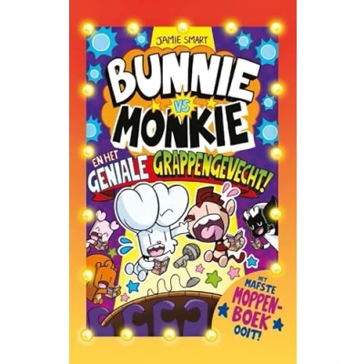 Afbeelding van Bunnie vs Monkie en het geniale grappengevecht