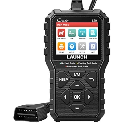 Afbeelding van Launch CR529 diagnose interface, cotreader OBD2, lezer en uitschakelen, motorgegevens, real time emissietest, O2 sensor EVAP test