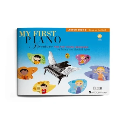Afbeelding van Nancy faber : my first piano adventure Lesson Book B recueil + enregistrement(s) en ligne: with Online Audio
